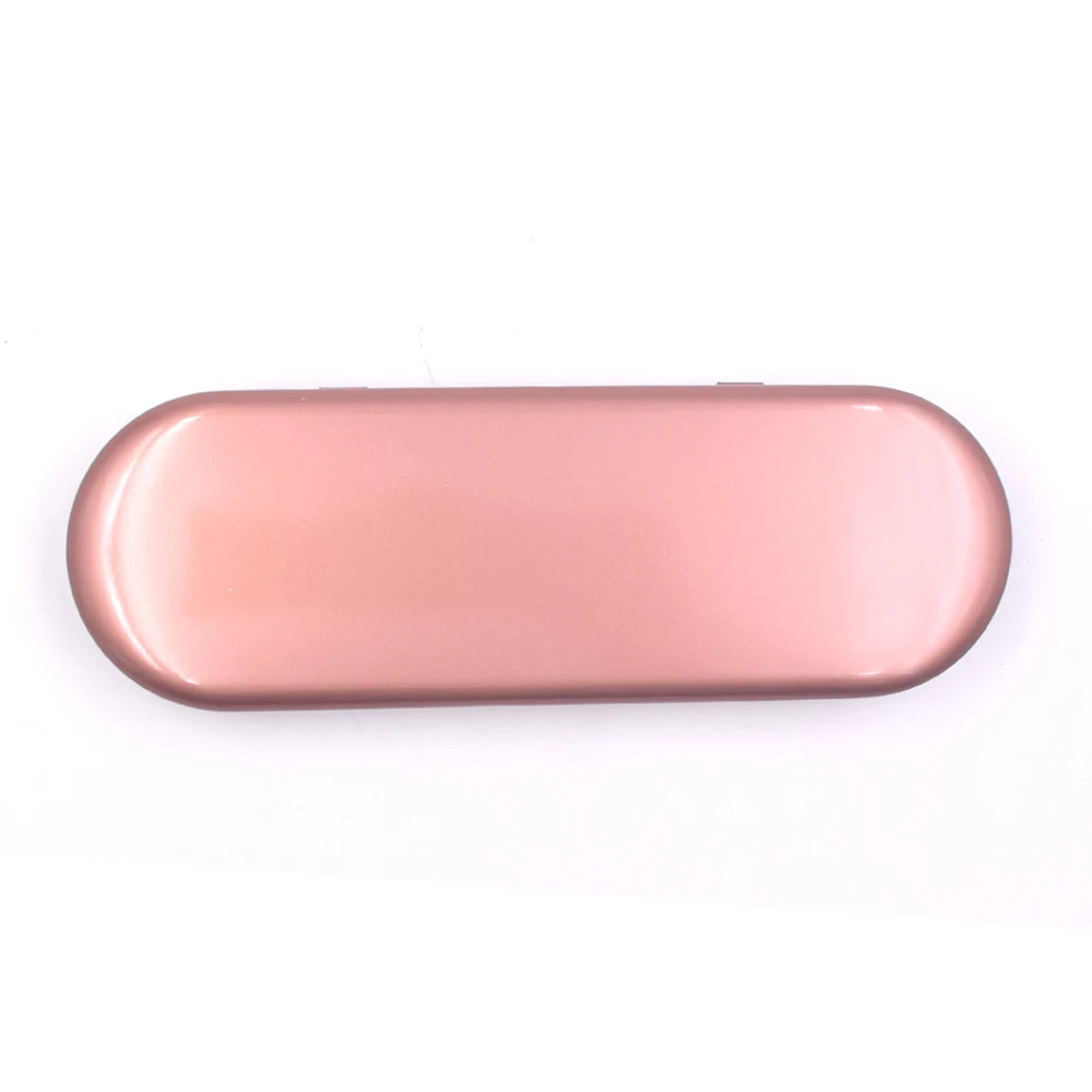 Прямоугольная цветная печать розовое золото Оловянная канцелярия карандаш