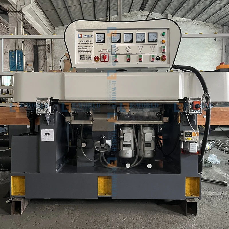 Simple Operation 4 Motors Small Glass Polishing Machine Glass Edge Polishing Machines