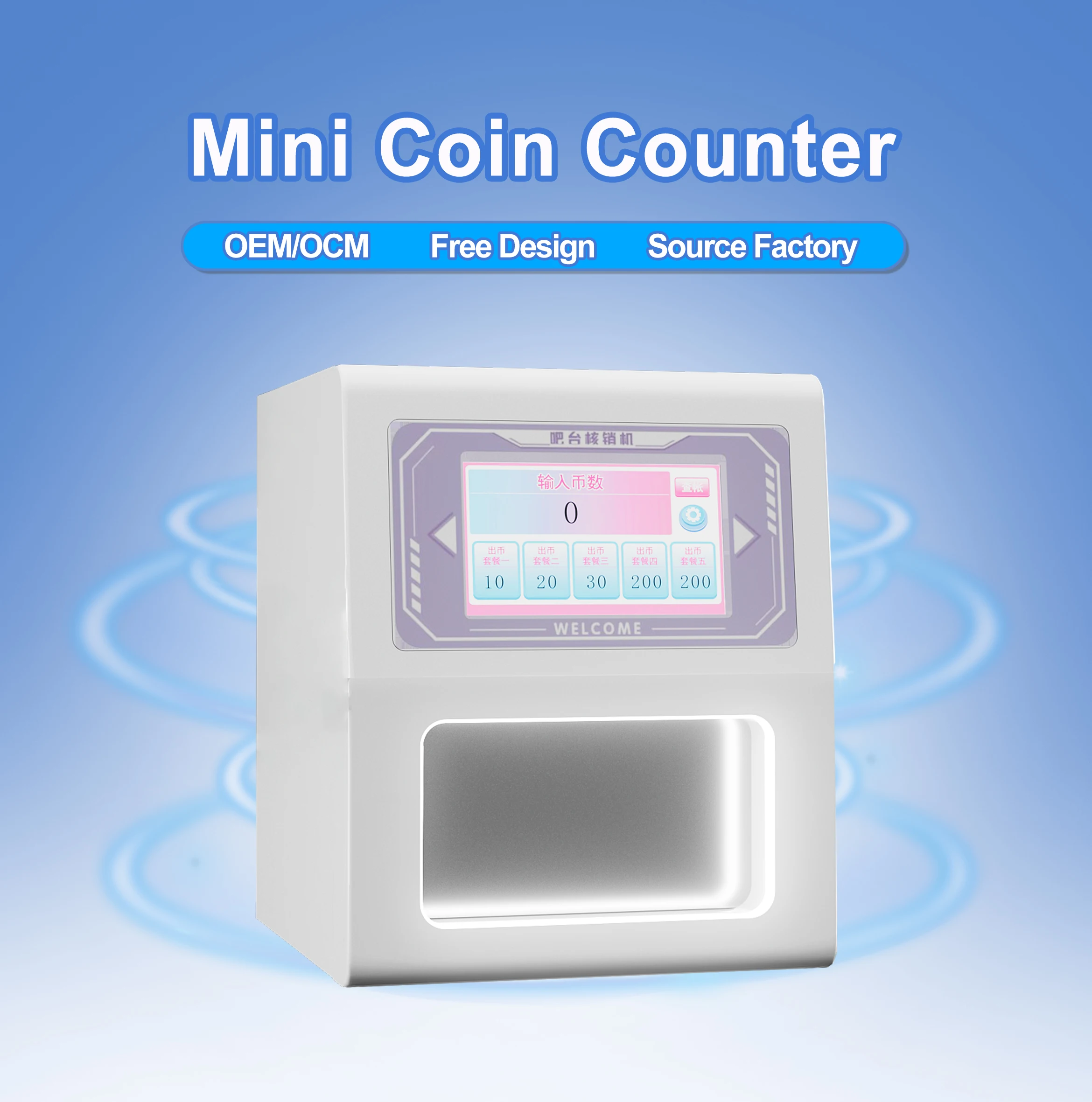 Wholesale Highly Security Currency Coin Change Machine Bar Counter Money Changer for Vending Machine for Game Center