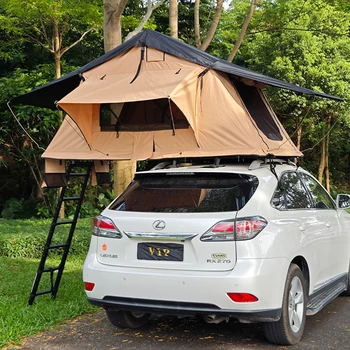 Ergonomic Light Weight All-Weather Pickup Camper Van Car Roof Top Tent with Quick Access for Family Camping Adventures