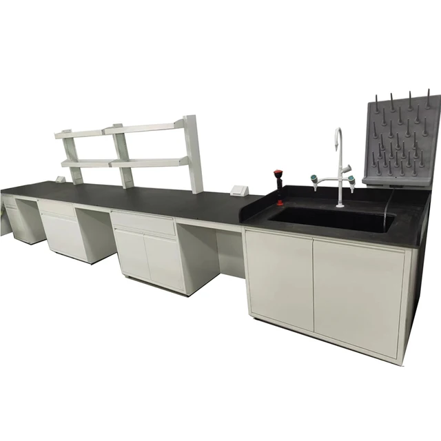 High school science use stainless steel modular lab furniture used for chemistry lab from school or hospital nice looking