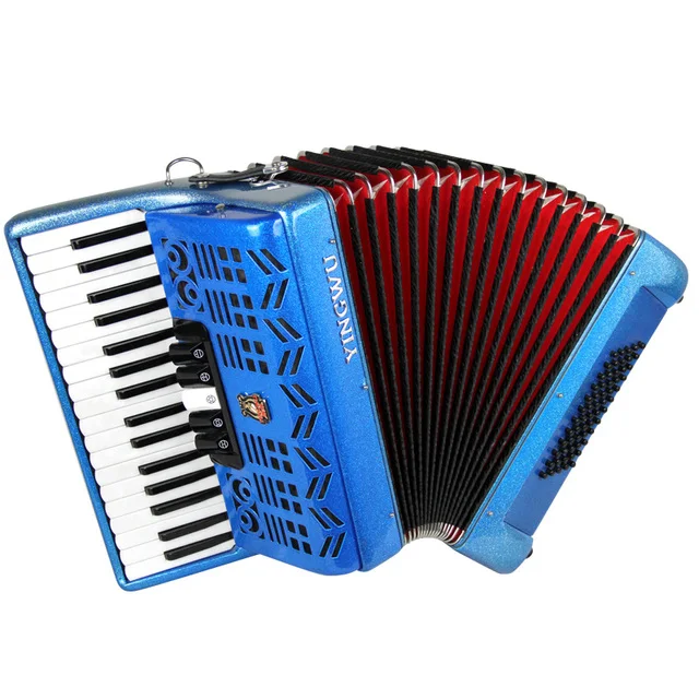 Parrot Brand 34-Key Diatonic Accordion for Children - 60 Bass