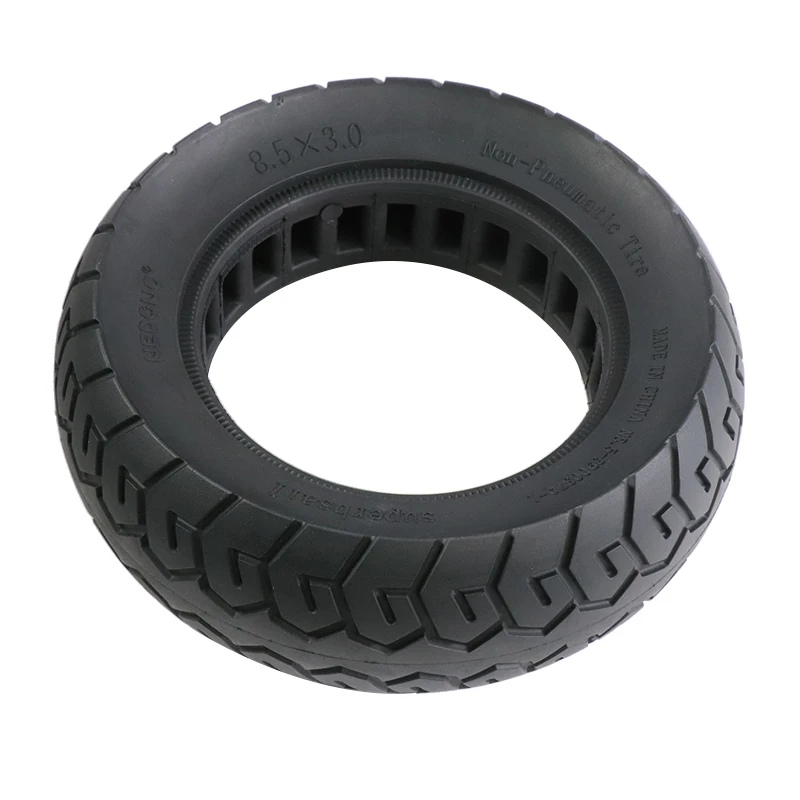 Electric Scooter 8.5*3.0 Puncture Resistant Solid Tire 8.5x3 Abrasion Resistant Tire for Zero 8x /Kukirin G2 Pro Scooter