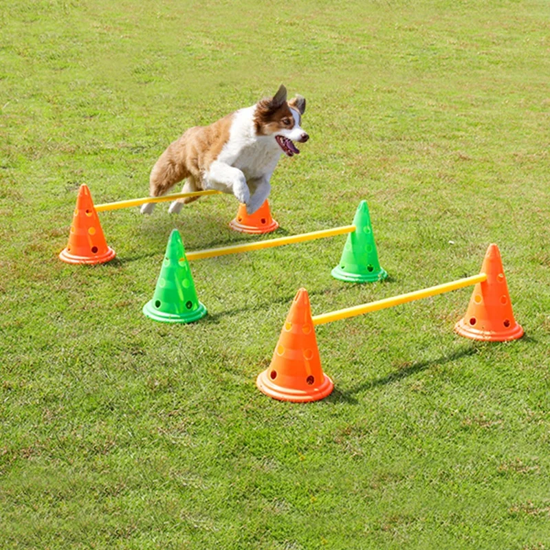 Dog Hurdle Training Cone Plastic Multiple Specifications Pet Dog