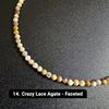 14. Crazy Lace Agate - Faceted