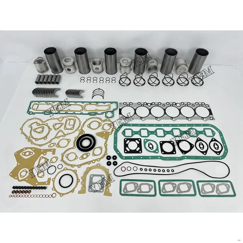 6BB1 Overhaul Rebuild Kit With Engine Bearings Gasket Set for Isuzu