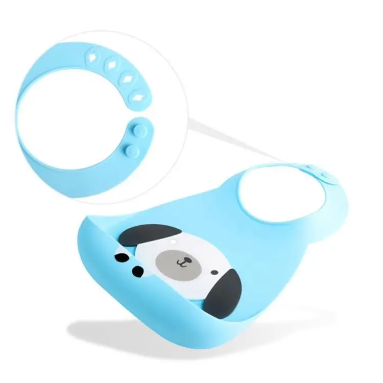 Новый силиконовый нагрудник для кормления ребенка с карманом Силиконовые Детские Прорезыватели