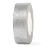 silver 2.5 cm width / 25 yards
