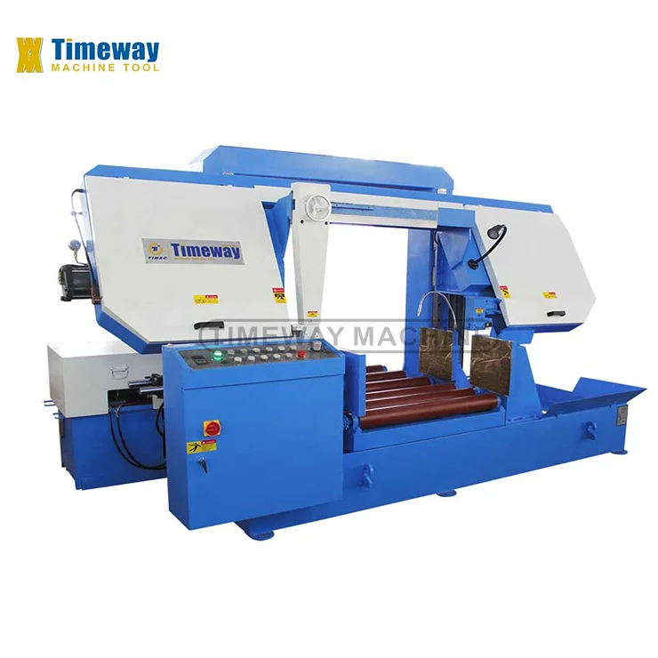China Precision Double Column Semi Automatic Band Sawer for Sale