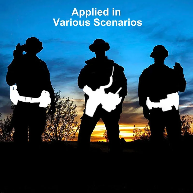 Fashionable Modular Equipment Security Utility Tactical Belt with Components Pouches Bags Holster for Security Hunting