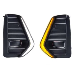 YLT Auto LED DRL Fog Light Kit With Frame & Wiring For Nissan Kicks 2021-2023