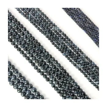 Hot Item Perfect match Classic reproduction Round Beads 4mm 6mm 8mm 10mm 12mm Natural Blue Tiger Eyes For Jewellery Design