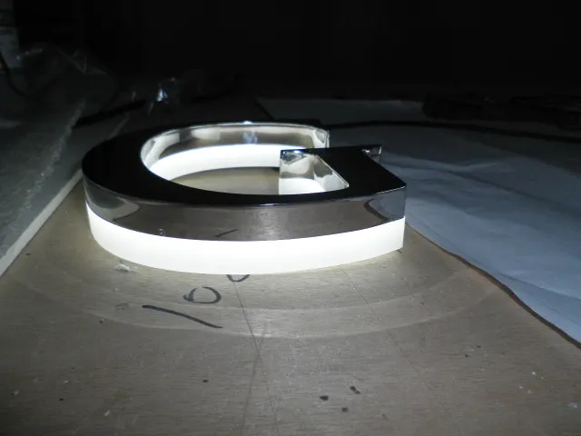 Пользовательские светодиодной подсветкой номера электронный свет 8 дюймов современный дом адрес