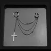 E024-Silver 6 (no ear hole an earring) 1 Piece