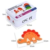 Dinosaur iron box learning puzzle