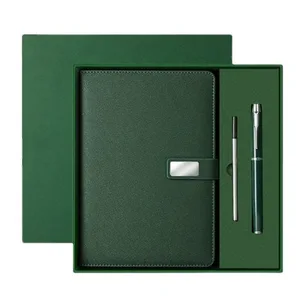 Wholesale Customizable Logo A5 Notebook With Pen Office Stationery Set Planners Business Journal Enterprise Conference