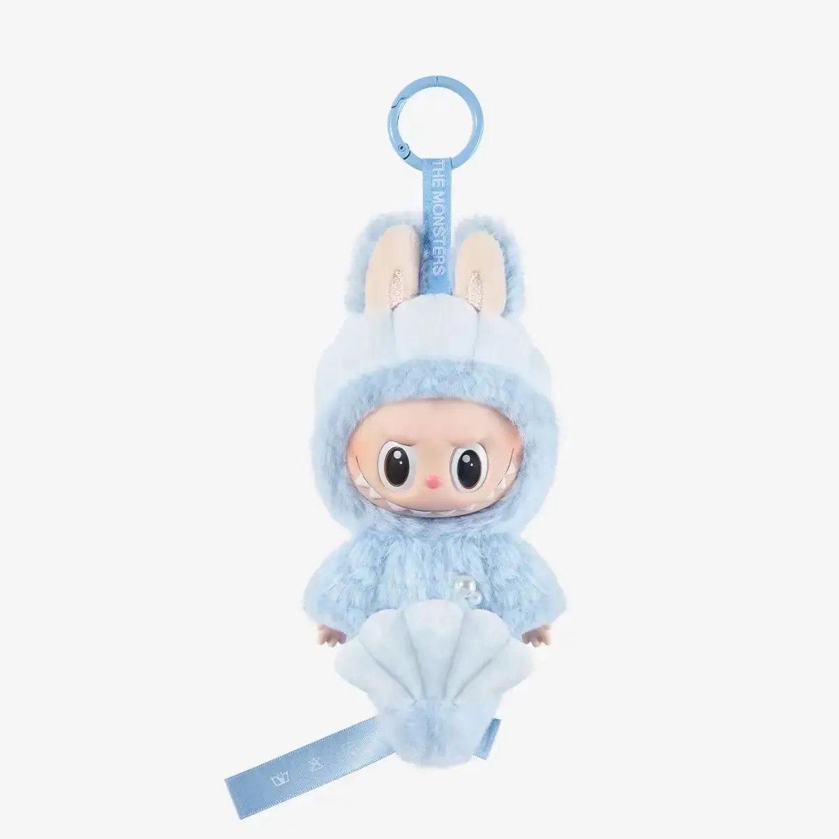 POP MART Labubu 青 POP MART Labubu Blue Fairy Mermaid Plush Doll | Kawaii Anime Toy