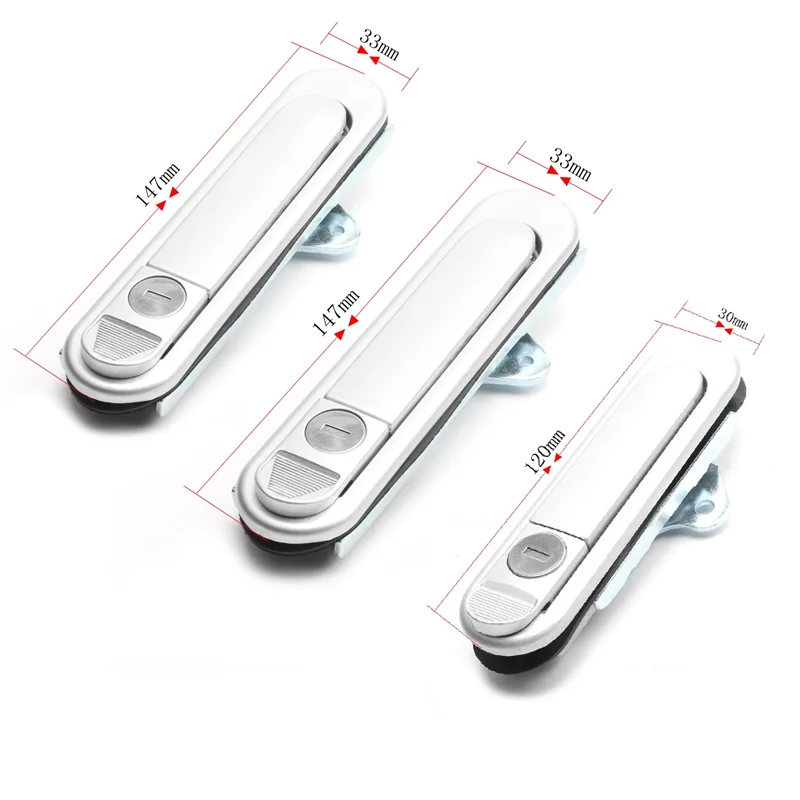 AB303 Stainless Steel Cabinet Lock Mechanical Box Door Lock Equipment Electric Distribution Box Lock Aluminum Profiles