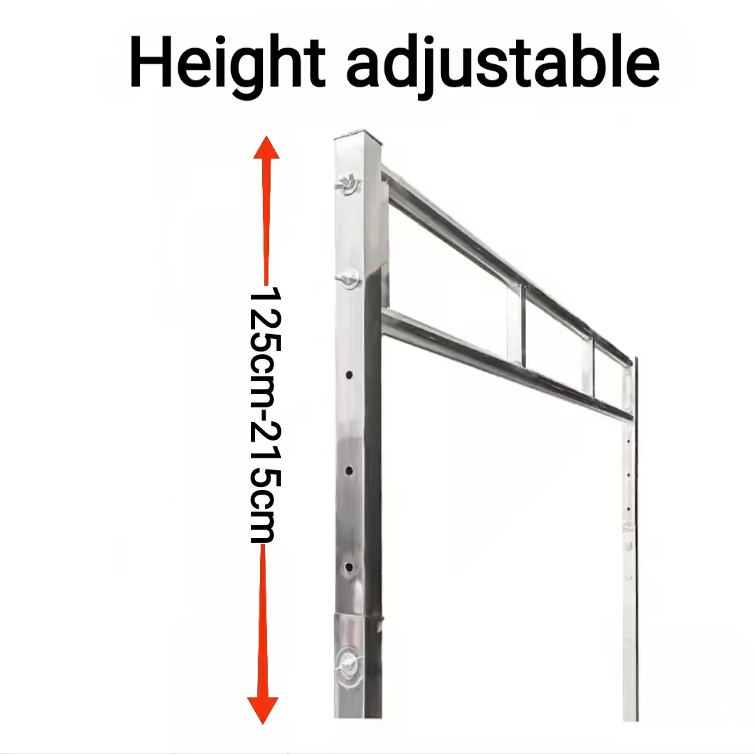 Stainless Steel Meat Hanging Racks - Durable & Customizable