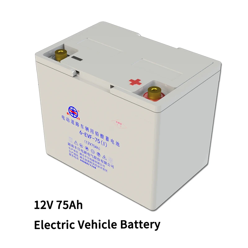 Battery shop Vtindustrial 6-EVF-75 12V 75Ah