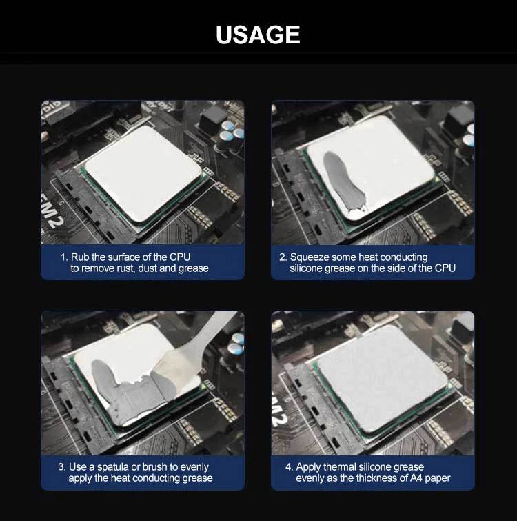 White Thermal Paste/thermal Grease/thermal Grease Paste Buy Thermal