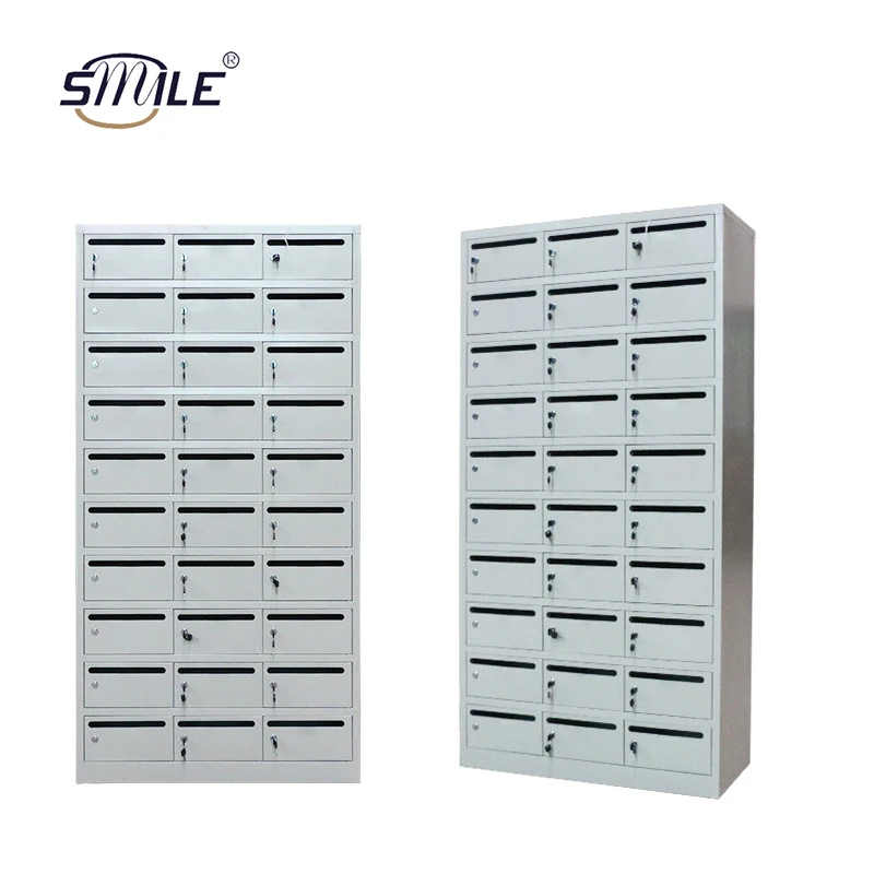 CHNSMILE American-style Mailboxes Residential Modern Post Office Box Mail Box with Locks Outdoor Custom Steel Mailbox