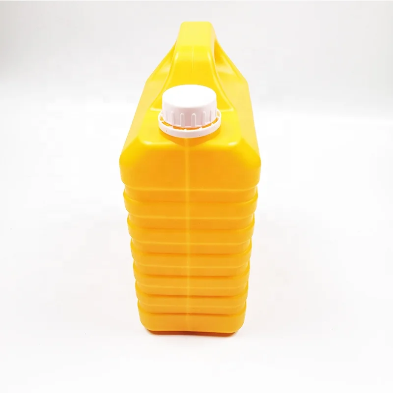 Competitive Price 4L/ 5L HDPE Yellow Jerry Can Barrel Plastic Gallon Containers
