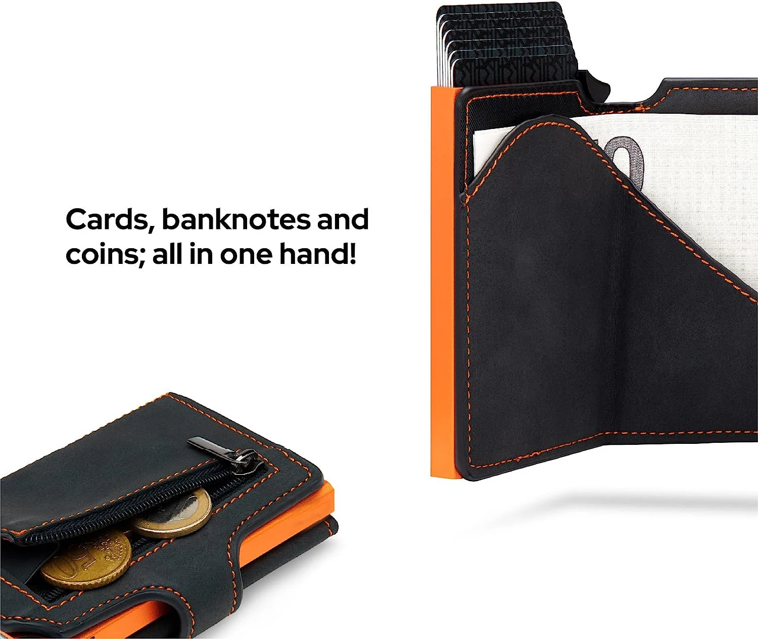 Fashion Design Pop up Credit PU Card Holders Metal Card Wallets Automatic Business Card Case for Men