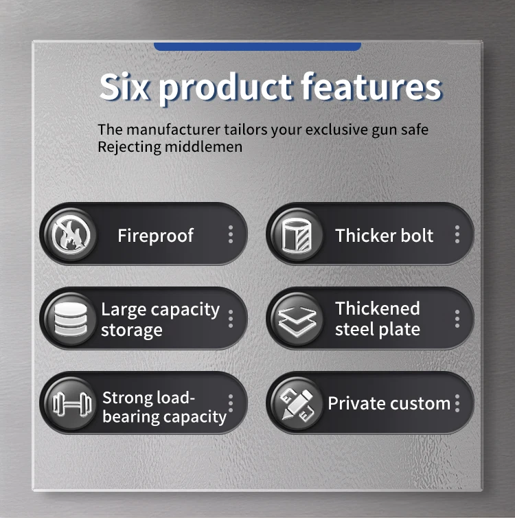 CEQSAFE Made in China High Security Digital Cabinet Home Gun Safe Box details