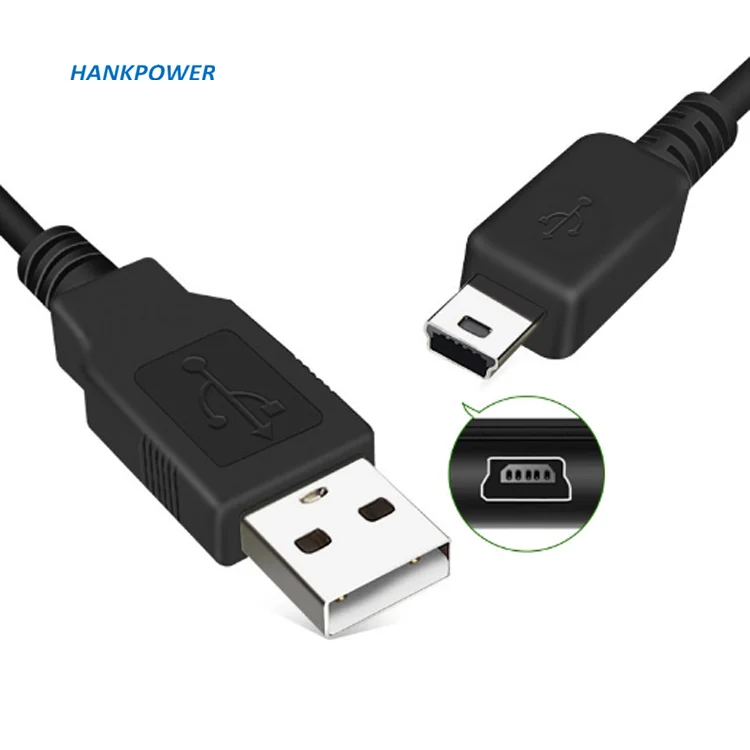 SAUJNN High Speed Short USB 2.0 A Male to B Male Micro 5 Pin Data 28/24AWG Cable 30cm Drop Shipping 