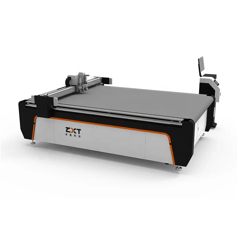 CNC Feeding Clothes Cutting Machine Silk Chiffon Fabric Cutting Machine Fabric Layer Cutting Machine for Garment
