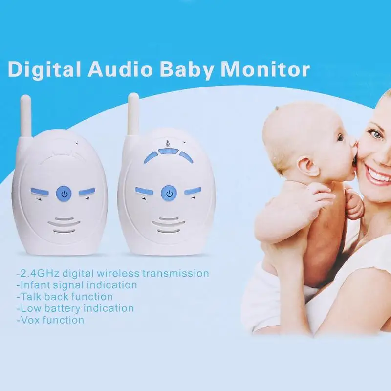 V20 Digital Audio Baby Monitor Wireless Infant Talkie Radio