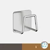 silver large 5*5cm thick foreign trade [with 3M adhesive]