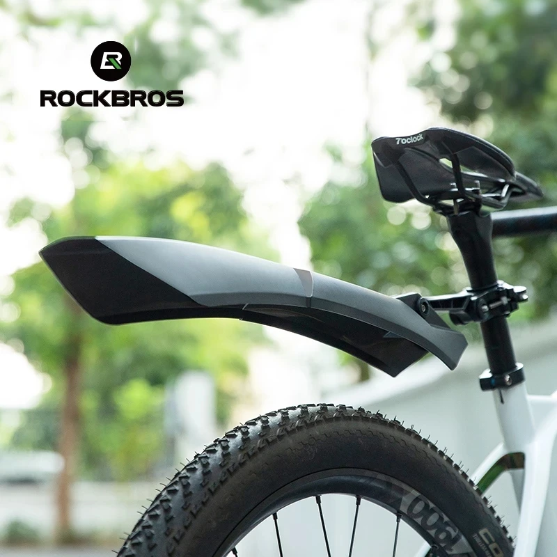 ROCKBROS Garde-boue Universel Réglable Avant/arrière – Montage Facile Vélo Route