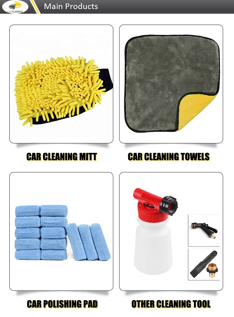 Wholesale Car Cleaning Cloth 380gsm 40x40 Twisted Loop Microfiber Car