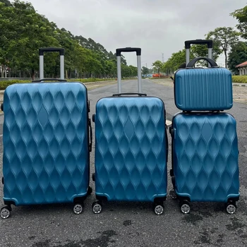 New Arrival Manufacture ABS wholesale business travel trolley Customized personalized luggage Suitcase Sets