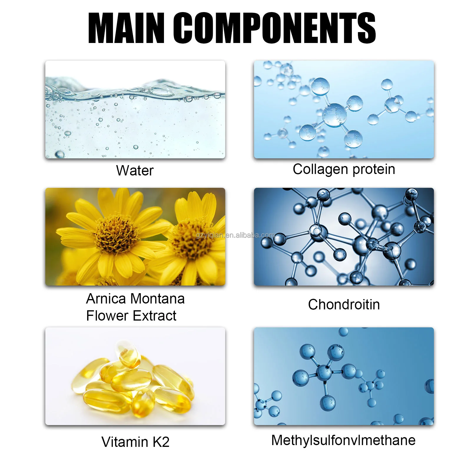 Collagen Vitamin D3+k2 Joint & Bone Therapy Cream Pain Relief Cream