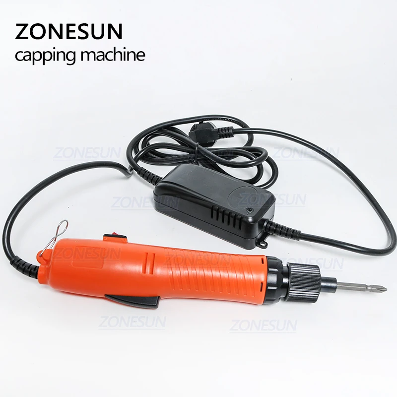 ZONESUN Hand Held Screw Capping Machine Manual Plastic Bottle Screw Capper Cap Sealing Machine