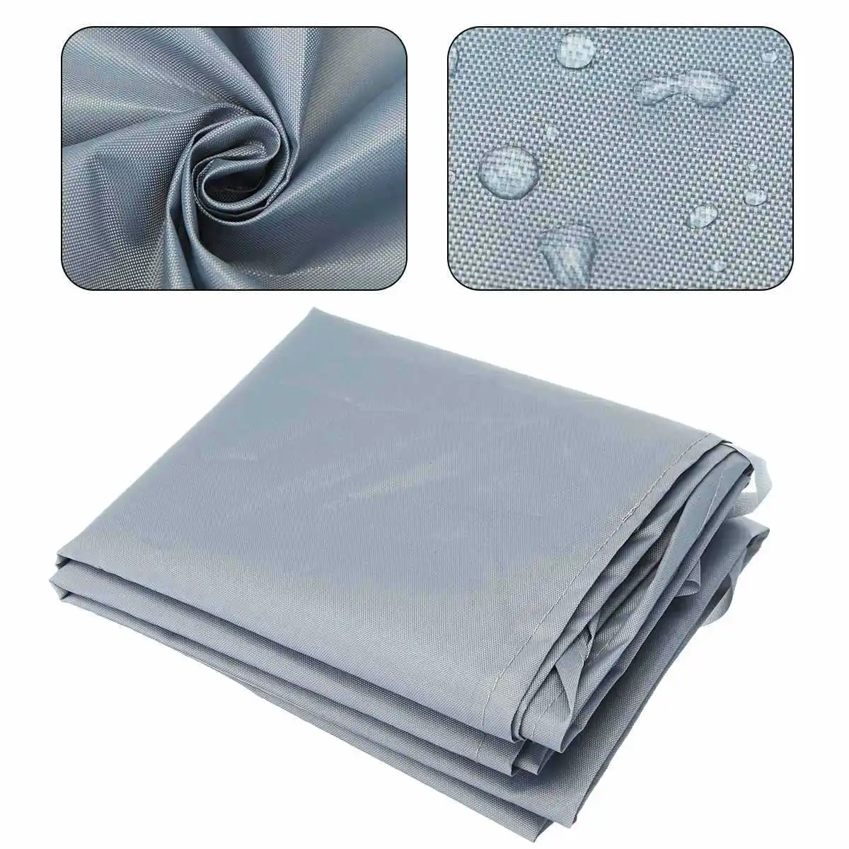 Outdoor Patio Awning Waterproof Cover Telescopic Rolling Curtain Waterproof Cover Dust Protection Cover