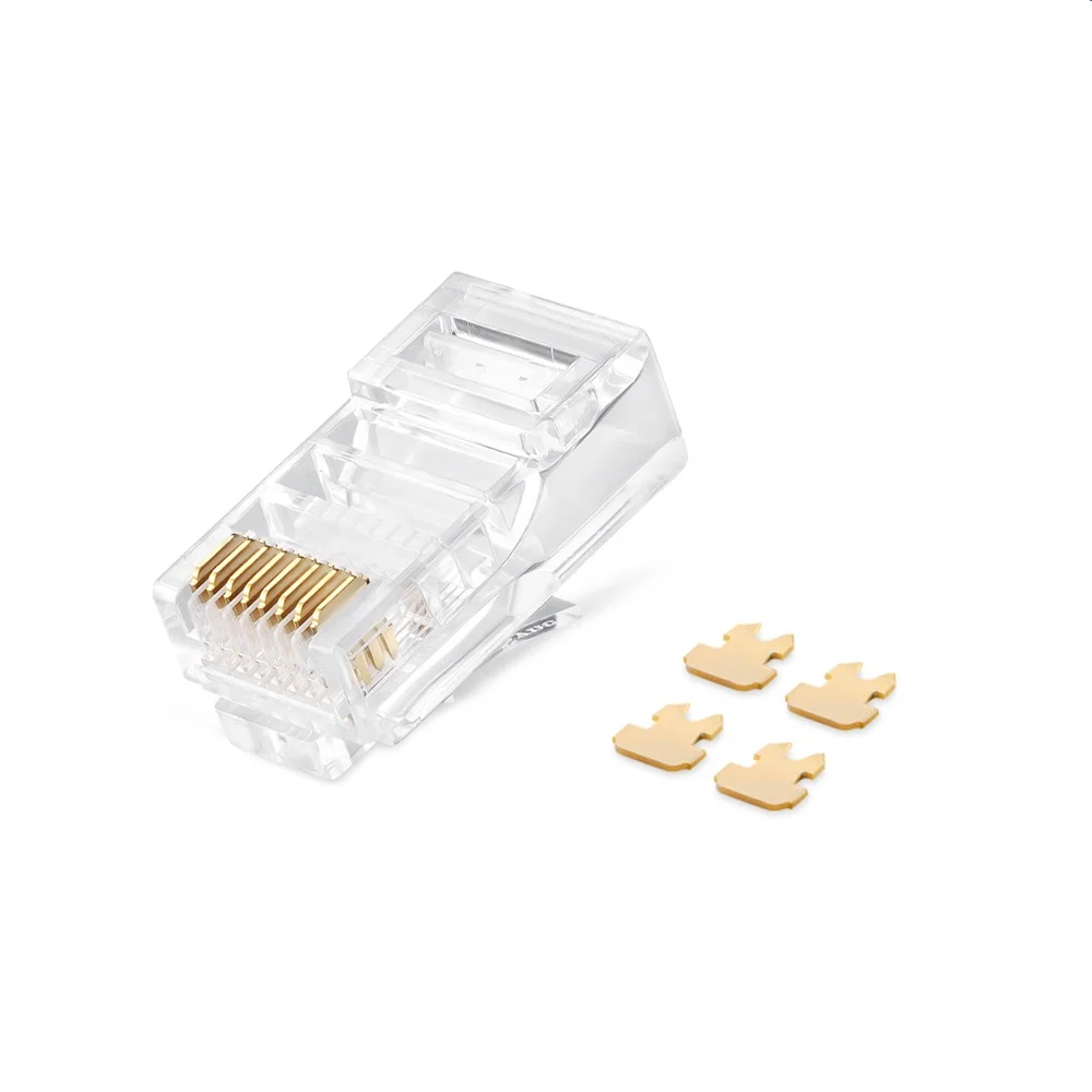 Соединитель RJ45 обжимные концы 8P8C UTP сетевые Модульные вилки