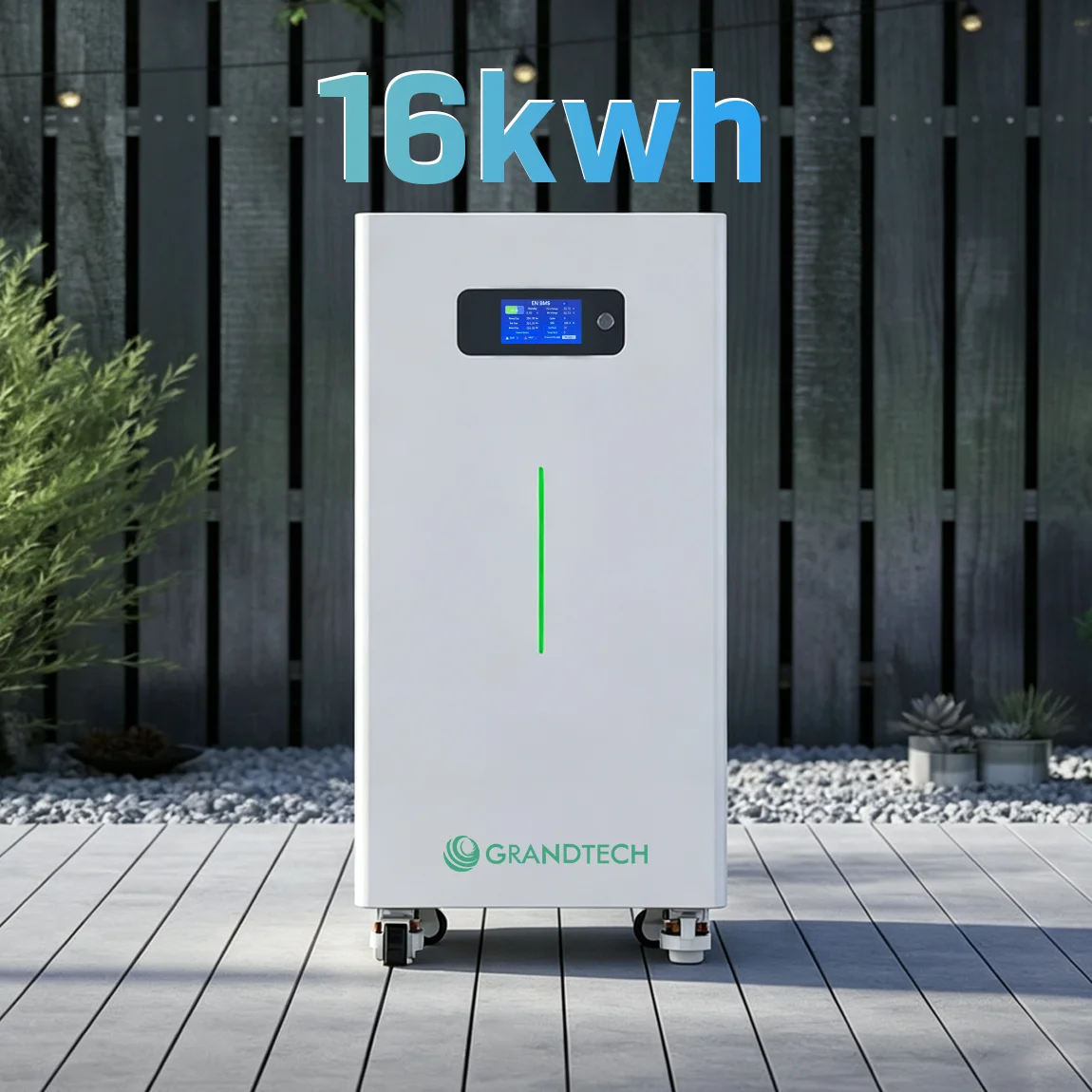 New Style 16KWH LFP Battery 51.2V 314Ah 16KWh 6500 Cycles in Stock Wall Mounted Lithium Battery 48V Solar Storage Home Energy