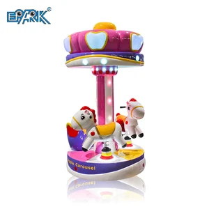 Hot Sale Coin Operated Carousel Machine Kids Amusement Park Machine for Sale Mini Carousel