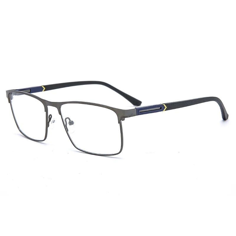 15005 New high quality rectangular stainless steel metal frame optical glasses