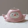 Poulpe rose avec trou