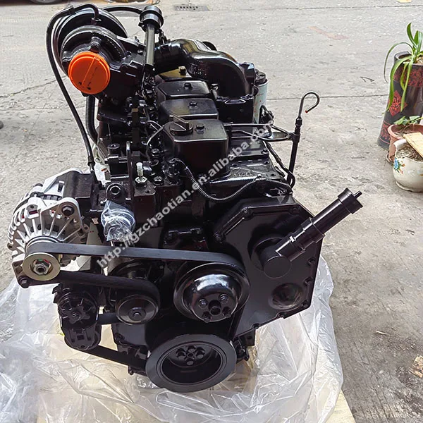 Excavator Genuine Engine Assy Qsb5.9 210hp Construction Excavator