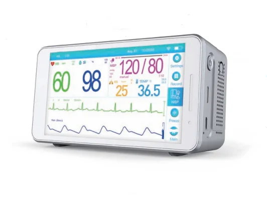 Factory Wholesale 5.5 Inch LCD Screen Portable Multiparameter Veterinary Vital Signs Monitor for Pets