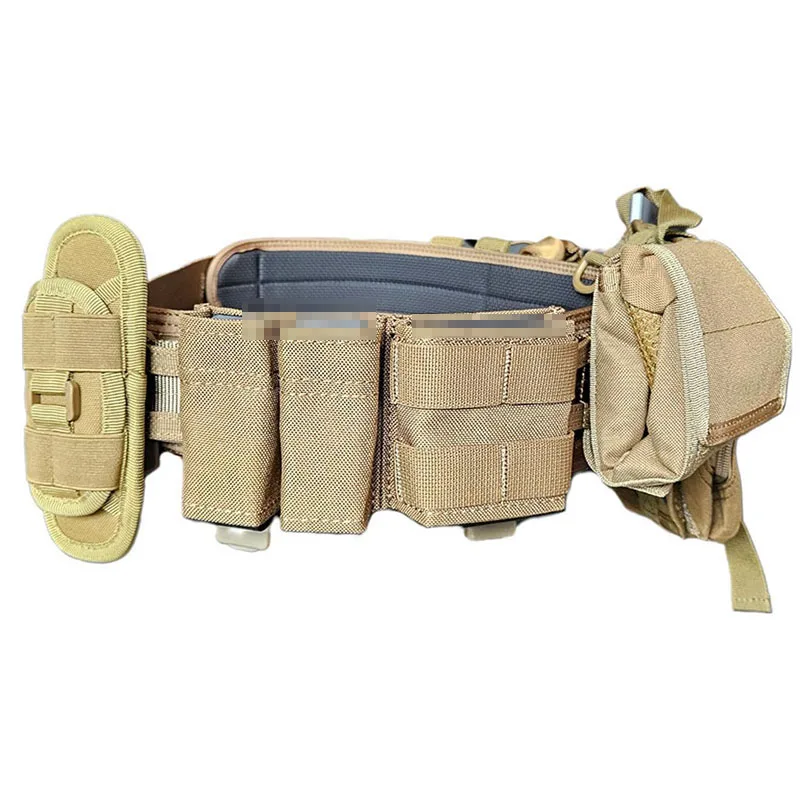 Camping and Everyday Use Quick-release Buckle Tactic Waist Belt High Density Material Duty Utility Waist Sport Enthusiasts Belt