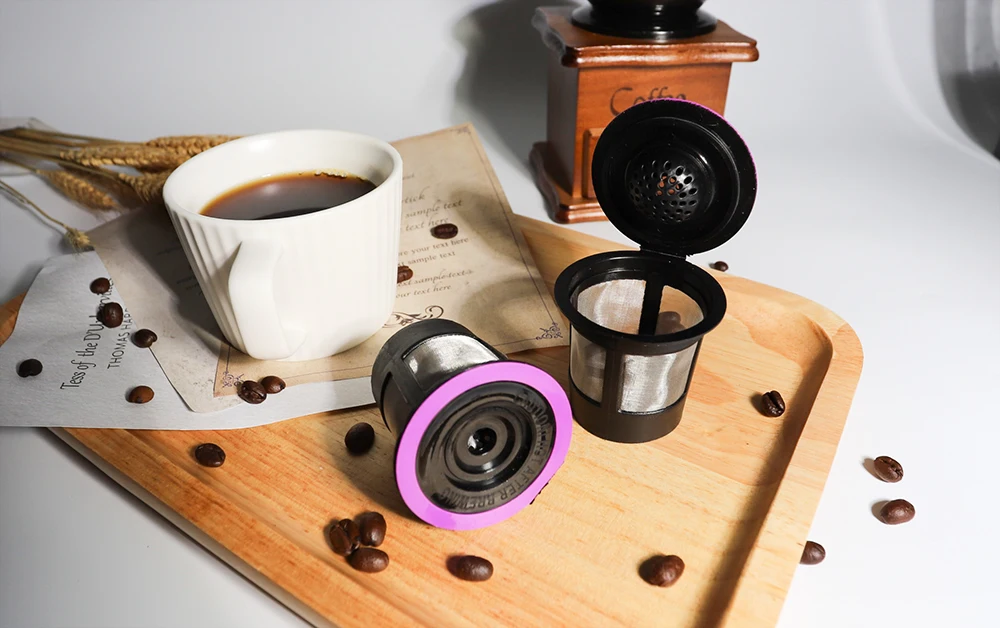 Reusable K Cups For Keurig,Reusable K Cup Coffee Filter Refillable Single K Cup For Keurig 2.0 1