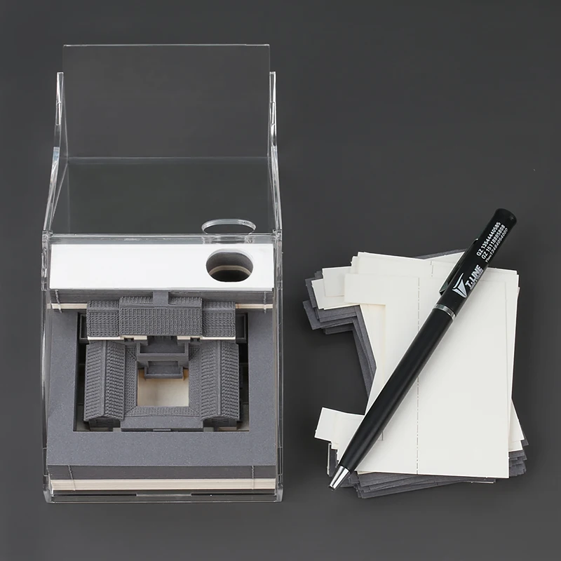 Drop Shipping 3D Paper Craft Memo Pad Promo Gift Block Note Pad for Office Supplies