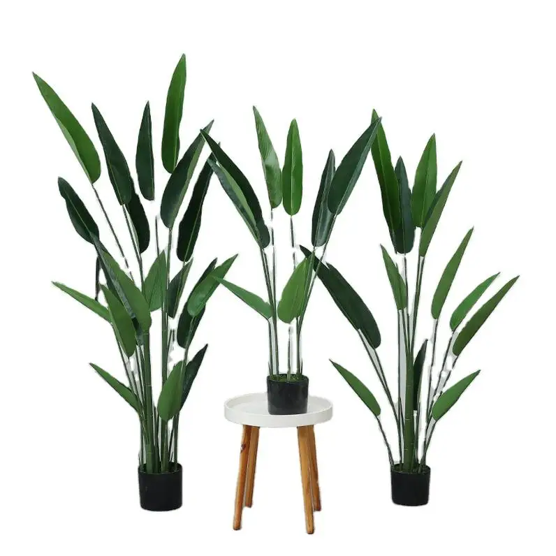 Artificial Fake Tree Plants Small Big Palm Large Coconut Green Wall